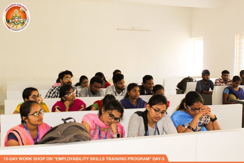 EMPLOYABILITY SKILLS TRAINING PROGRAM DAY-3_EMPLOYABILITY SKILLS TRAINING PROGRAM DAY-3