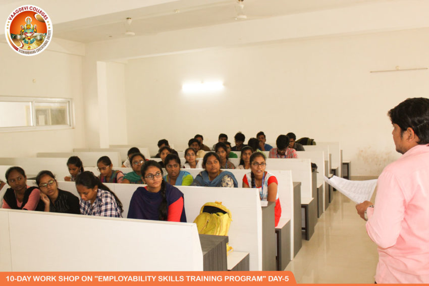 EMPLOYABILITY SKILLS TRAINING PROGRAM DAY-5