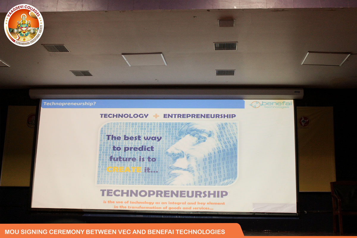 MOU SIGNING CEREMONY BETWEEN VEC AND BENEFAI TECHNOLOGIES