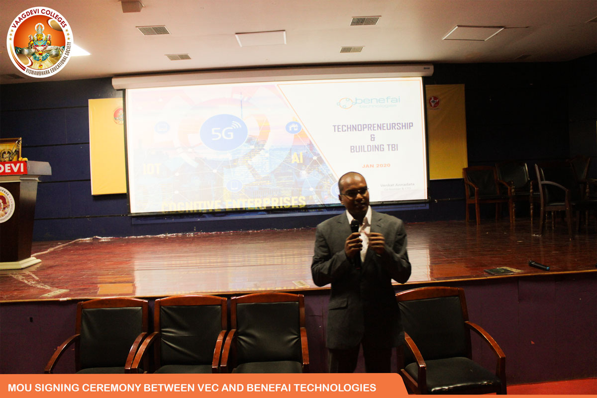 MOU SIGNING CEREMONY BETWEEN VEC AND BENEFAI TECHNOLOGIES