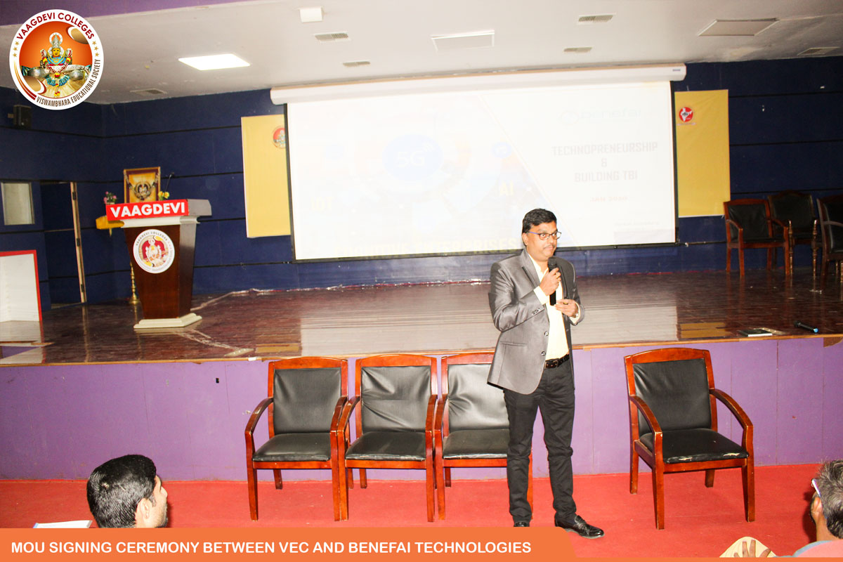 MOU SIGNING CEREMONY BETWEEN VEC AND BENEFAI TECHNOLOGIES