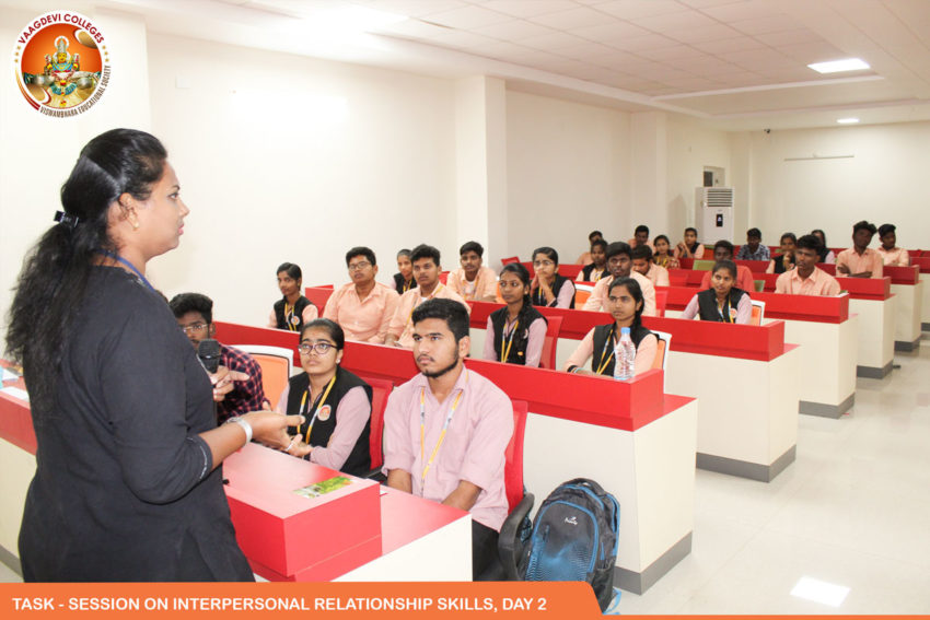 TASK - SESSION ON INTERPERSONAL RELATIONSHIP SKILLS DAY-2