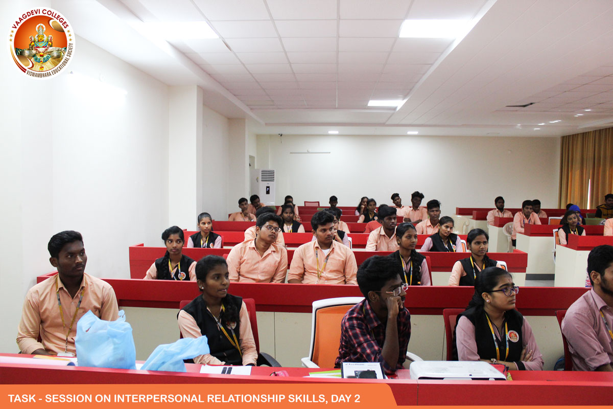 TASK - SESSION ON INTERPERSONAL RELATIONSHIP SKILLS DAY-2