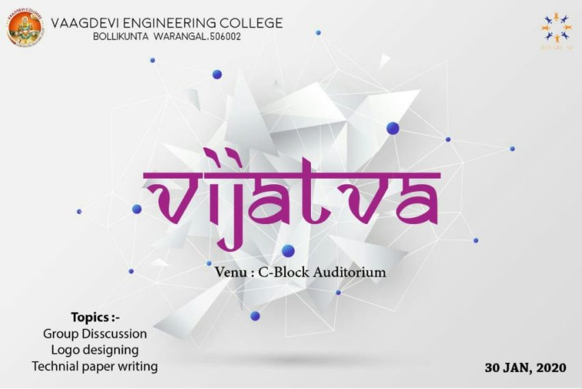 IEEE SB Conducted VIJATVA in BSH Dept