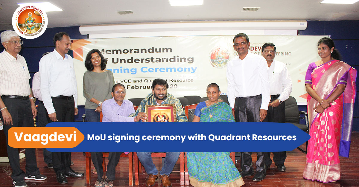 MoU signing ceremony
