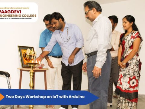 Two Days Workshop on IoT with Arduino