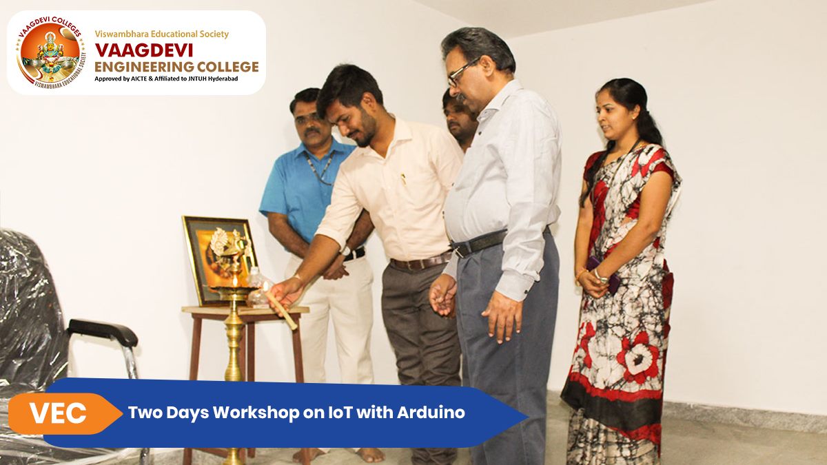 Two Days Workshop on IoT with Arduino