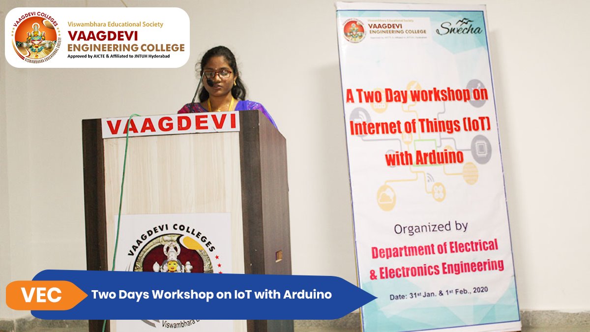 Two Days Workshop on IoT with Arduino