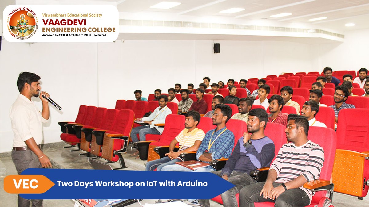 Two Days Workshop on IoT with Arduino