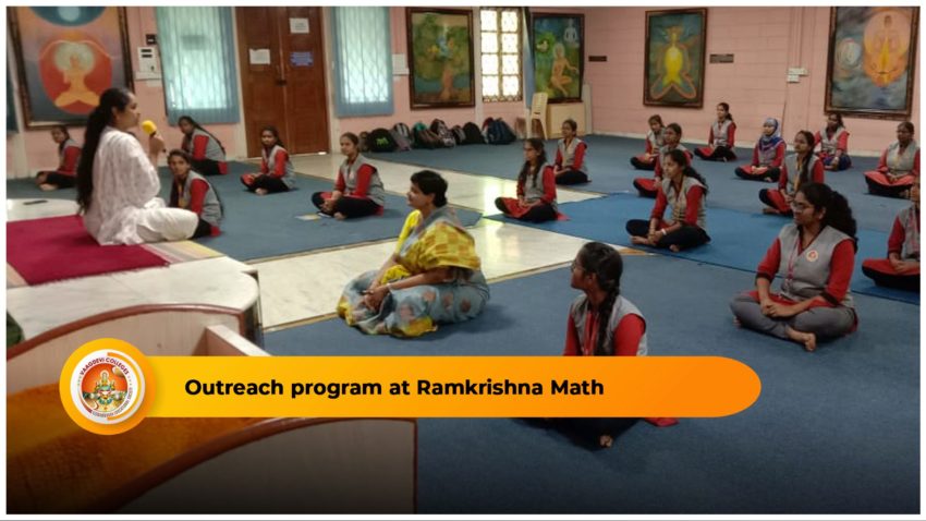 Outreach program at Ramkrishna Math